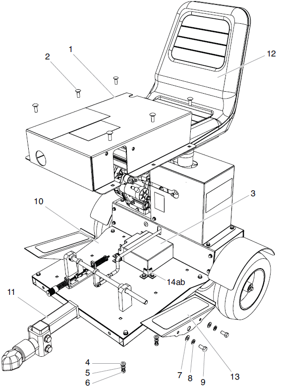 PowrDriver Control Housing Parts